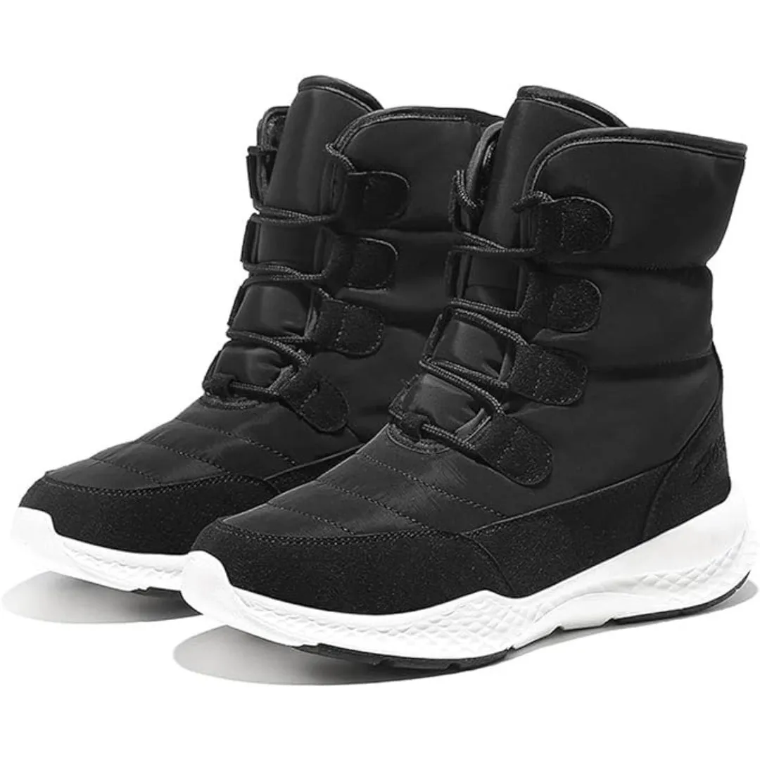 Women's Brown Waterproof Insulated Stylish High-Top Snow Boots