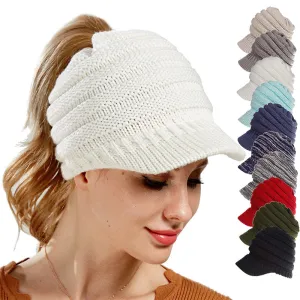 Women's Ponytail Beanies