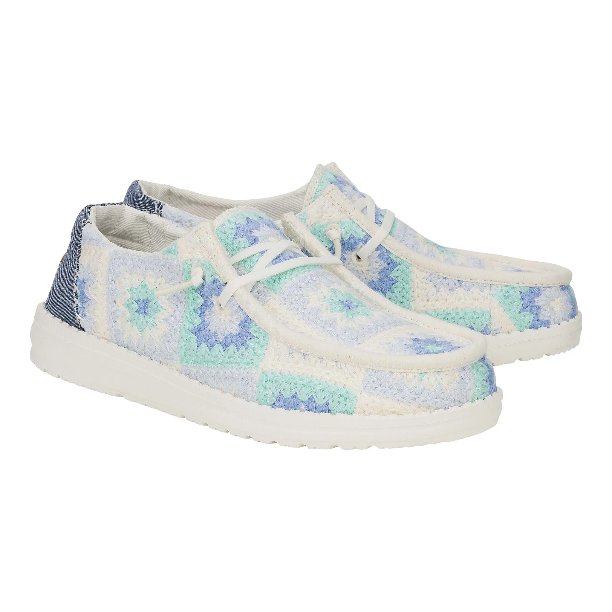 Women's Wendy Cottage Crochet in Bay Blue