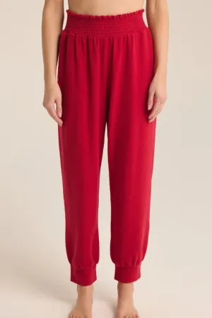 Z Supply: Holly Dream Jogger in Haute Red