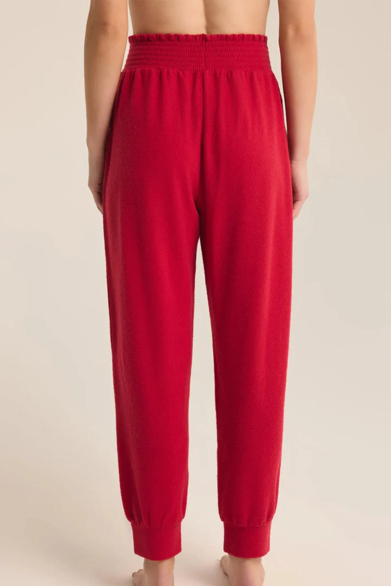Z Supply: Holly Dream Jogger in Haute Red